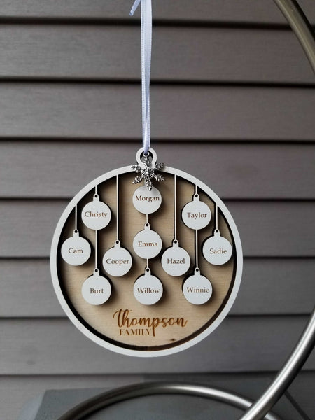 Family Bauble Ornament