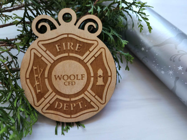Custom Designed Wood Ornament