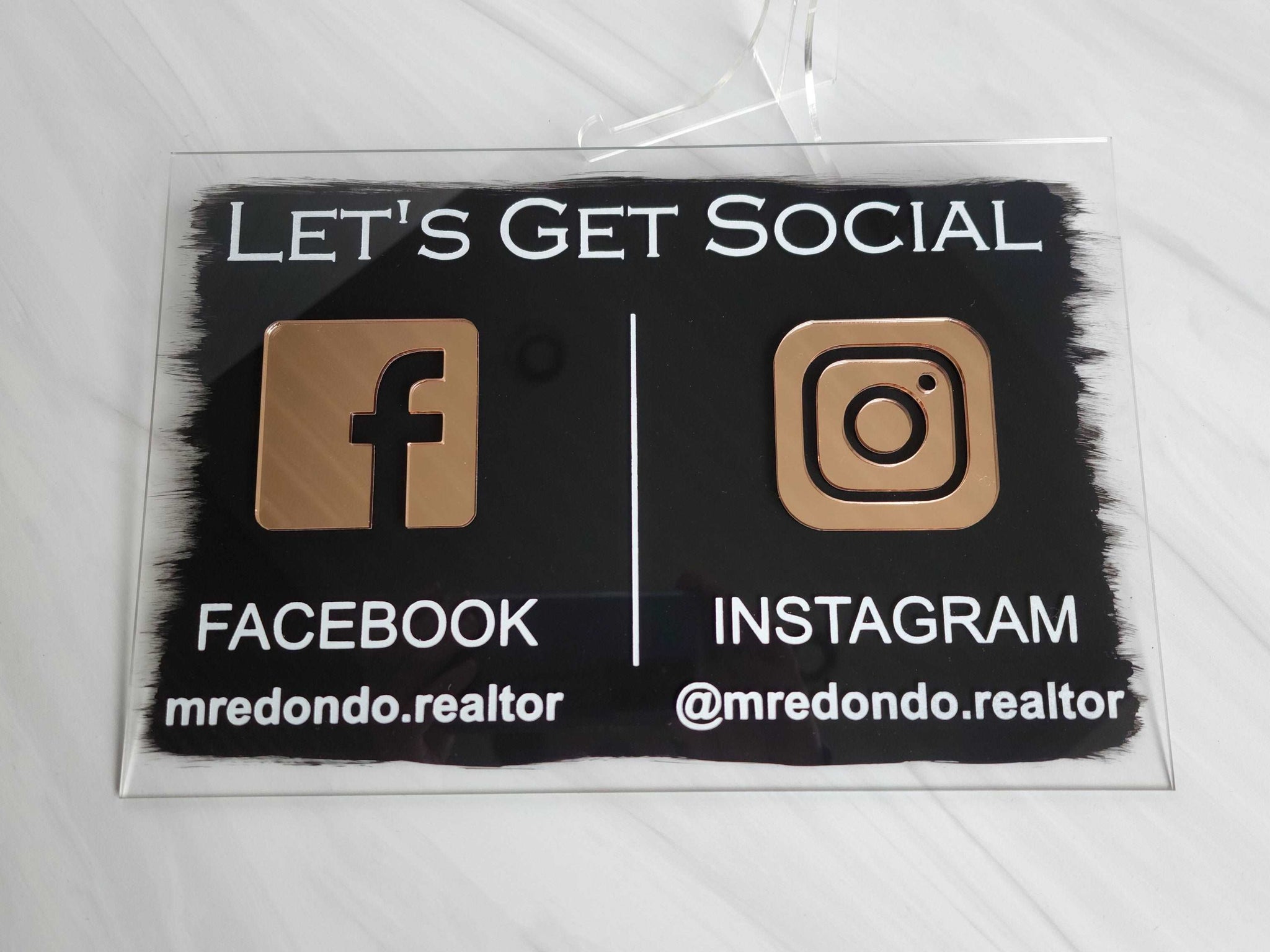 Let's Get Social Sign